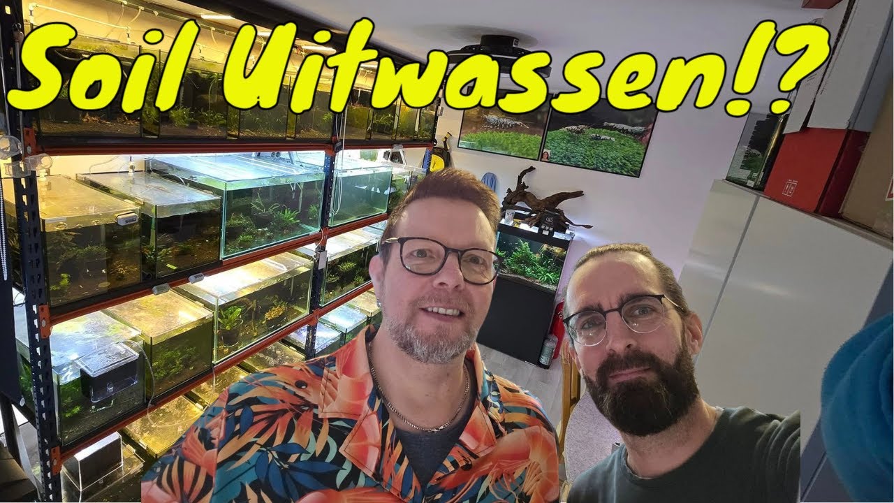 AQUASOIL uitwassen voor LANGERE LEVENSDUUR?!