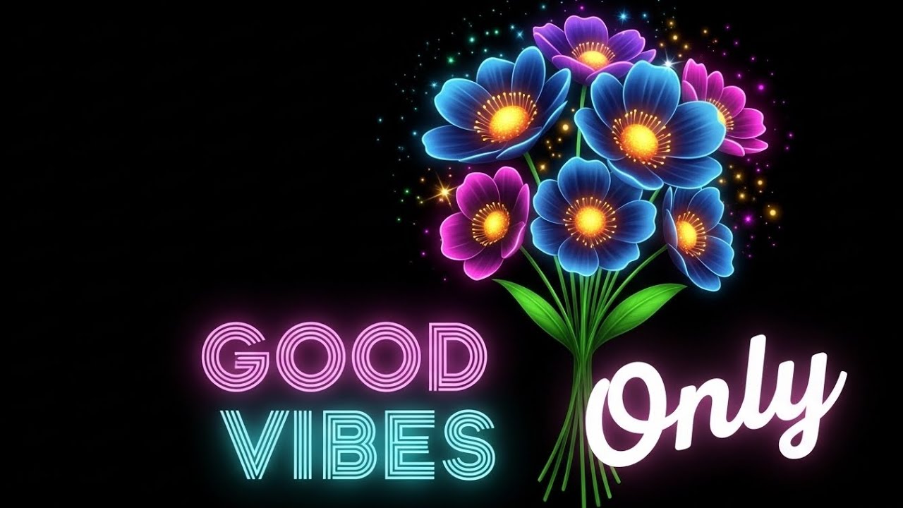 Calm Morning Focus Music – Relaxing Jazz with Elegant 3D Hologram Flower Video