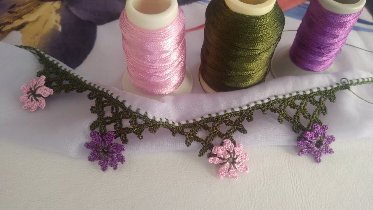 Dağ Çiçeği Tığ Oyası Modeli #301