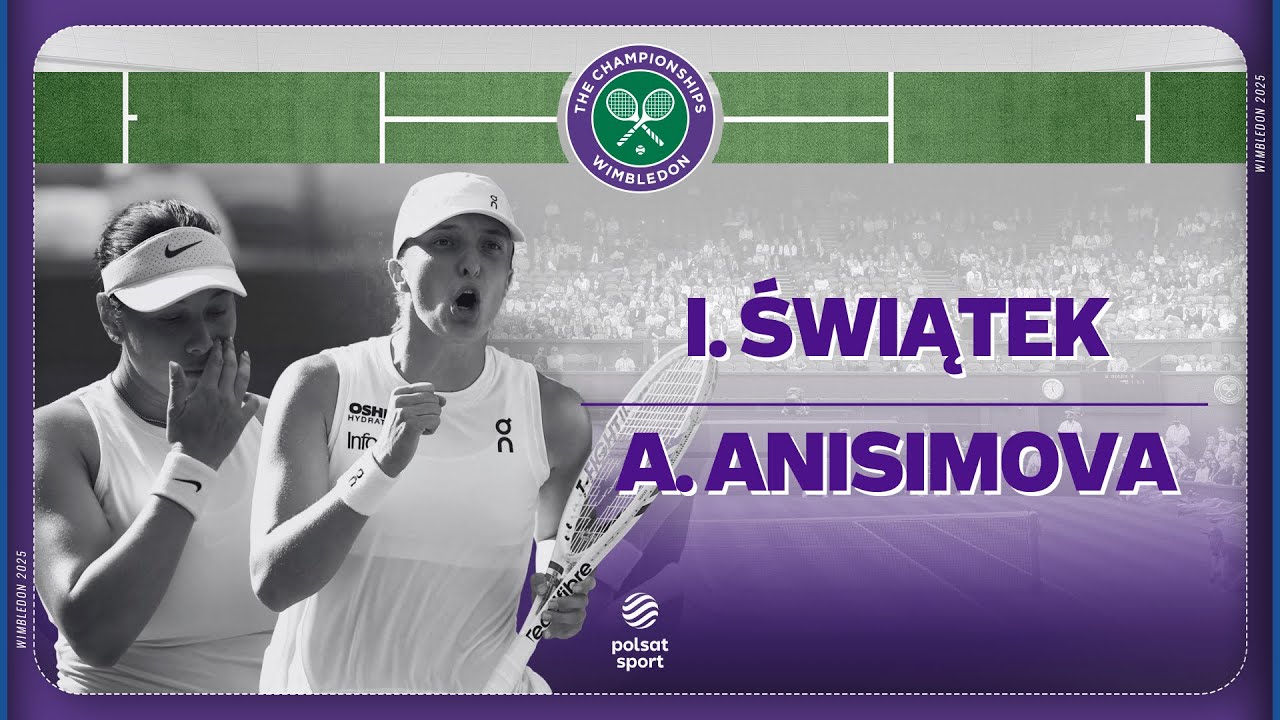 JAZDA IGA! IGA ŚWIĄTEK TRIUMFATORKĄ WIMBLEDONU! I Skrót meczu Iga Świątek - Amanda Anisimova