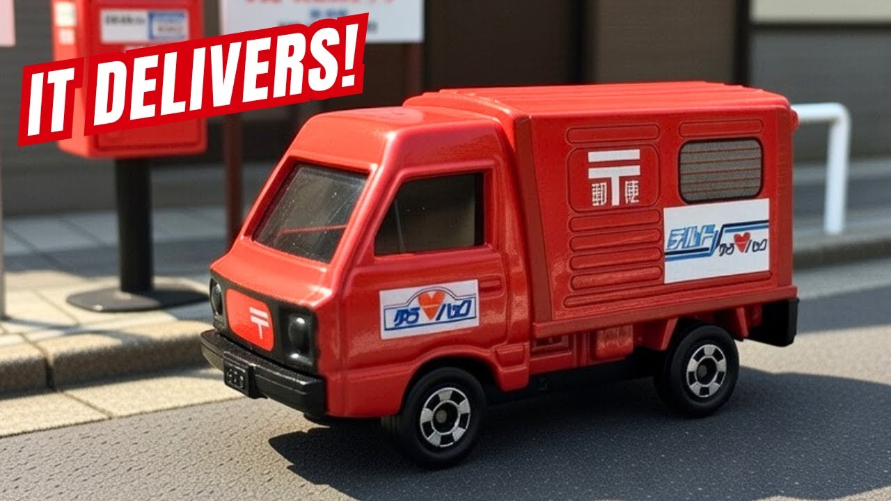**ТОМИКА НА ВЫСТАВКЕ** Tomica Subaru Sambar Mail Coach (№ 67-6)