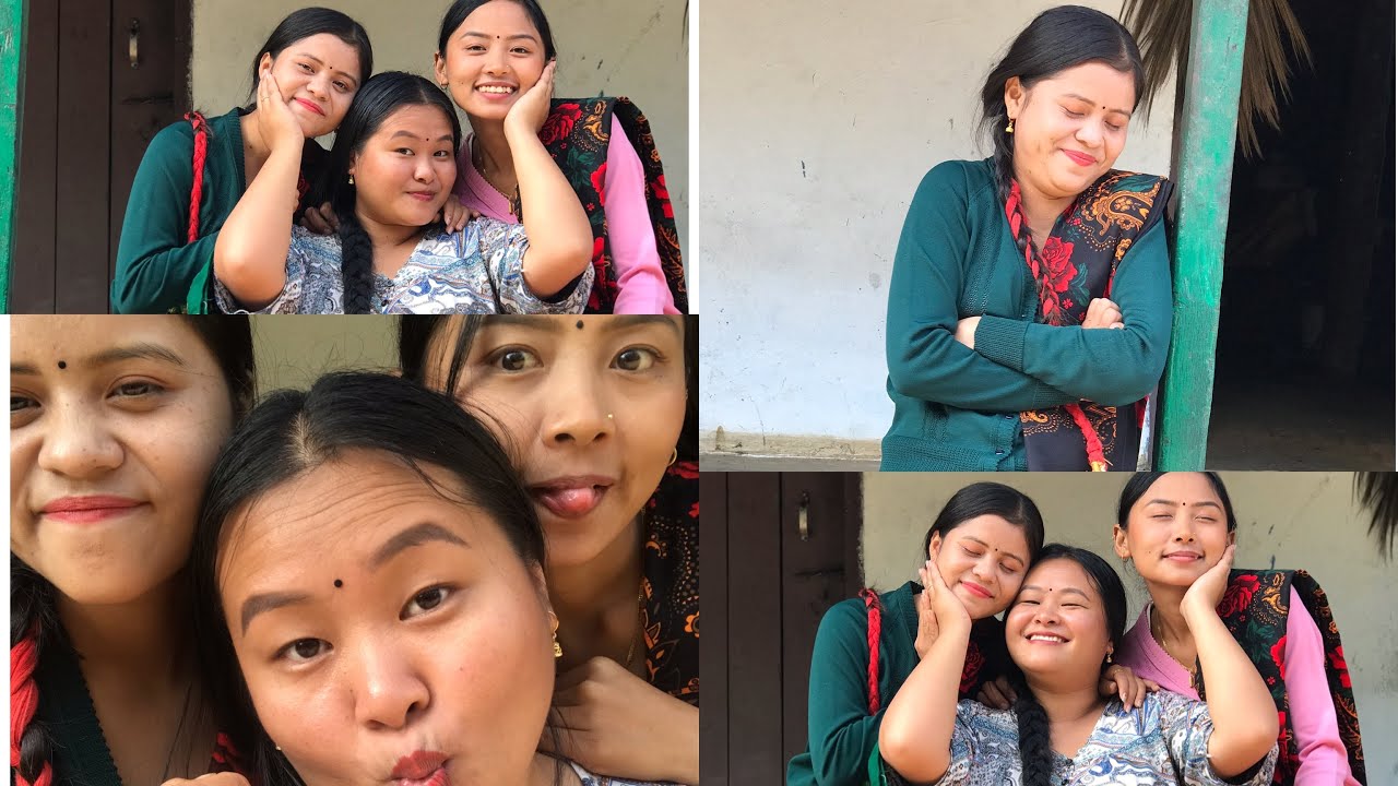 धेरै पछिको हाम्रो भेट @srijanaalemagar1000 missing her😥||S4team||tiktok vdo shoot||funny game||