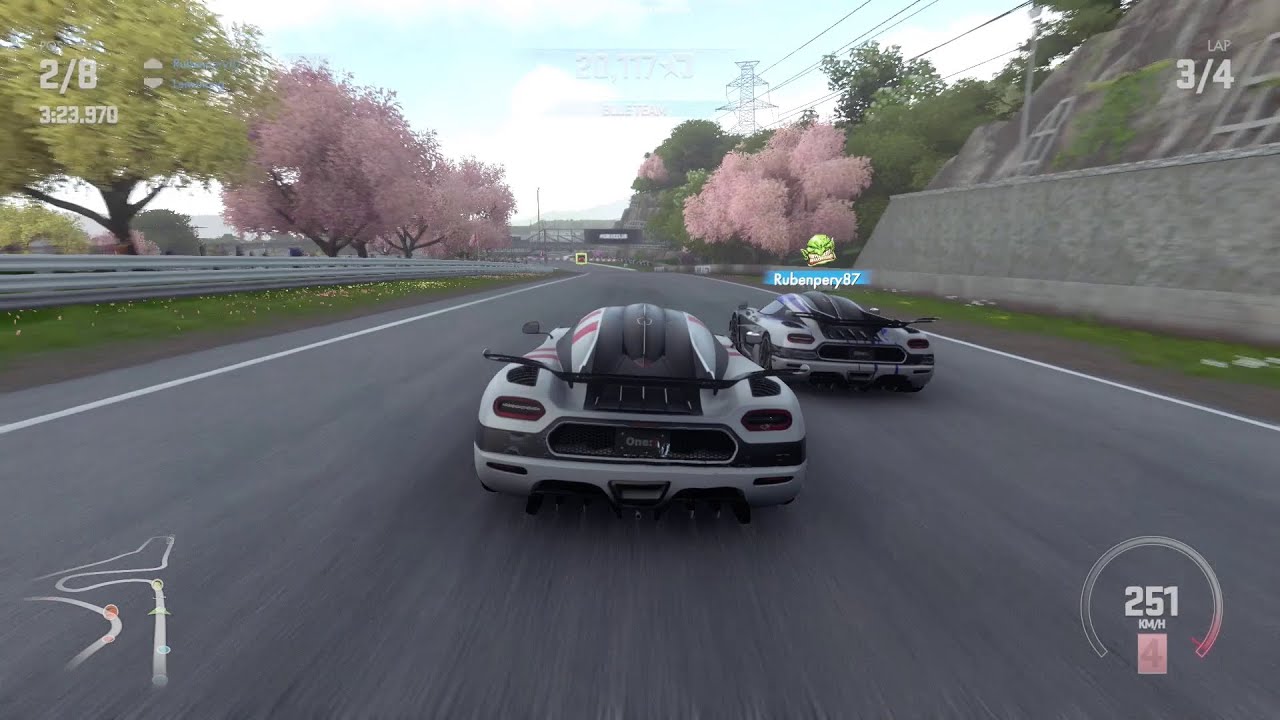 DRIVECLUB Koenigsegg One:1 @ Asagiri Hils 02, Japan 1080p