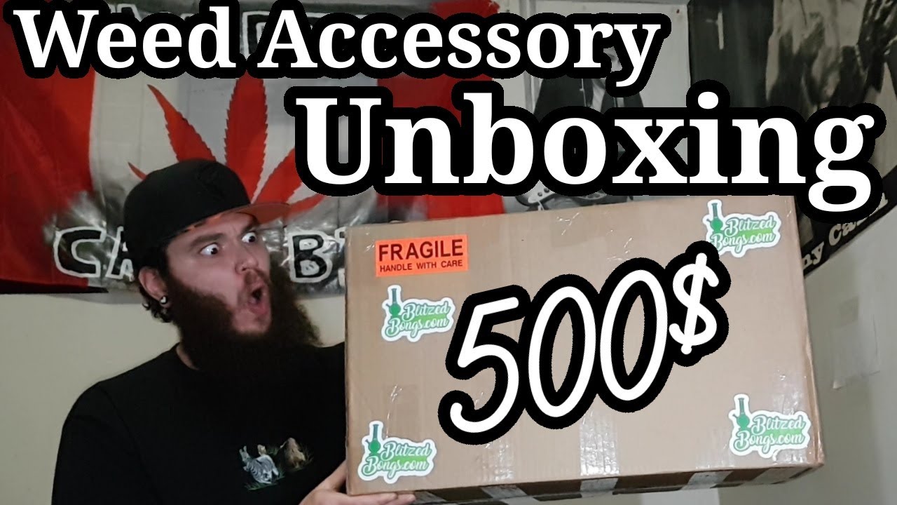 500$ Blitzed Bongs Unboxing
