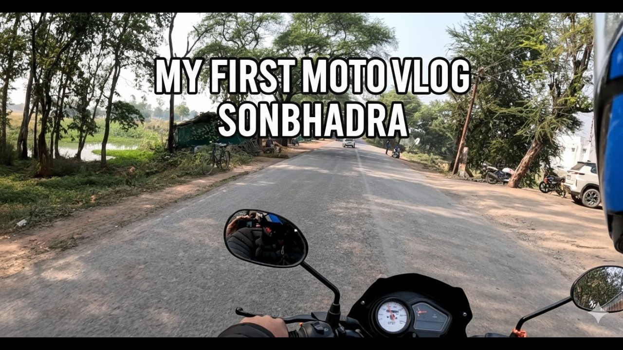 MY FIRST MOTO VLOG II सोनभद्र क खूबसूरत नज़ारे II#VLOG #DAILY VLOG #VIRALVIDEO
