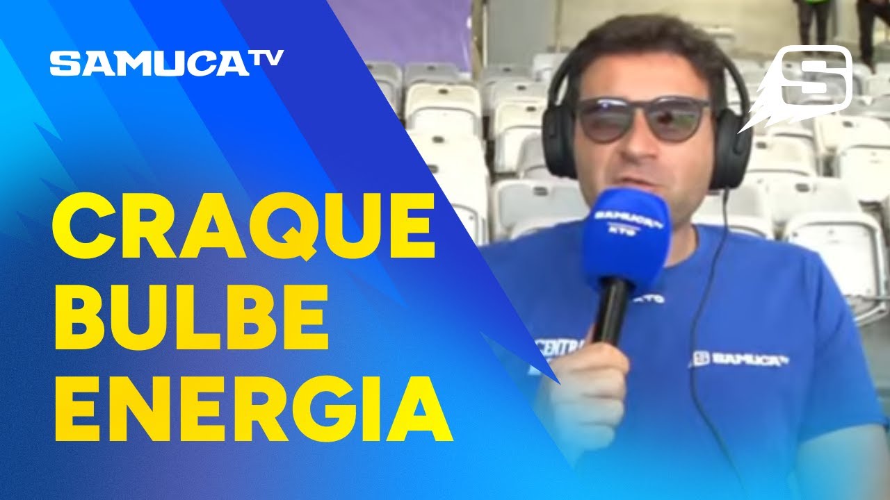 CRUZEIRO 2x0 AM&Eacute;RICA-MG : SAMUCA TV ELEGE O CRAQUE BULBE ENERGIA