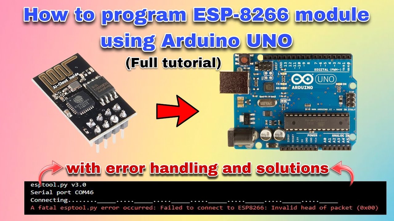 Как запрограммировать Wi-Fi-модуль ESP8266 с помощью Arduino UNO по-простому || Модуль ESP8266 ||...