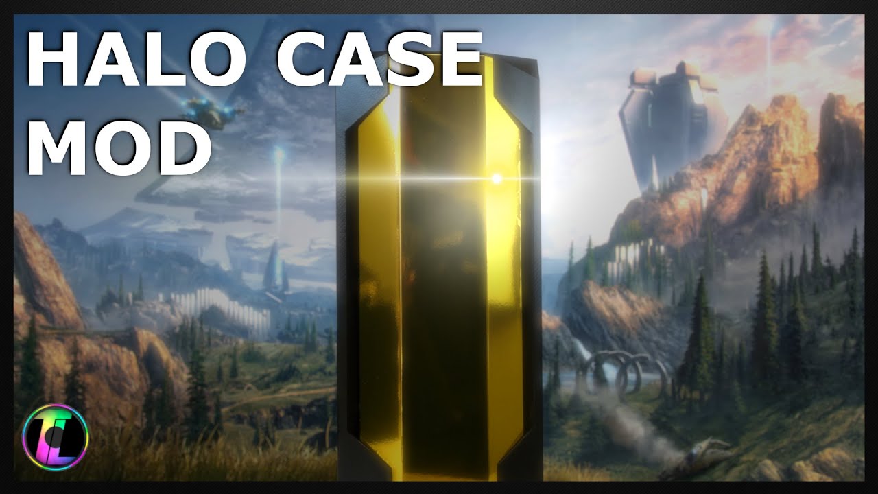 Custom Halo Case Mod came out awesome! | Guide & Modding.