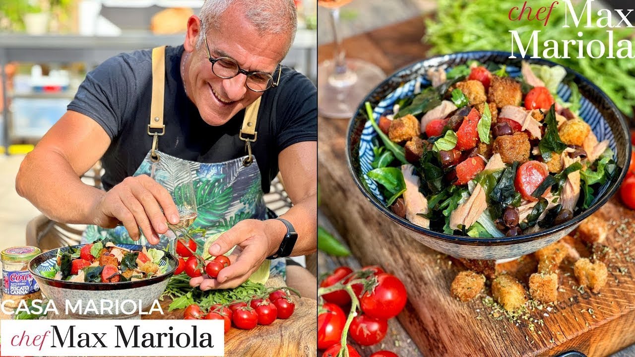 INSALATONA ESTIVA con Tonno e Pomodorini ►►►Facile e veloce! - Ricetta di Chef Max Mariola