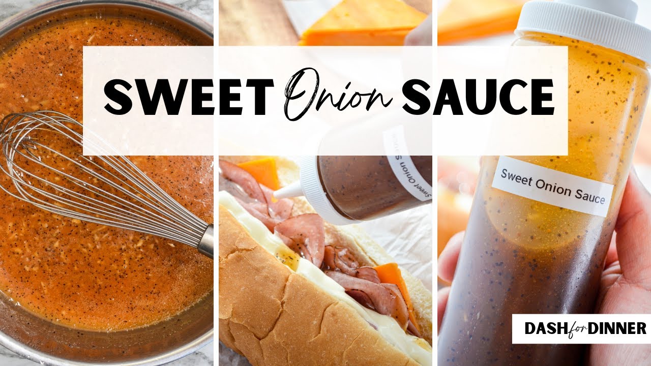 Sweet Onion Sauce (Subway Copycat Recipe)