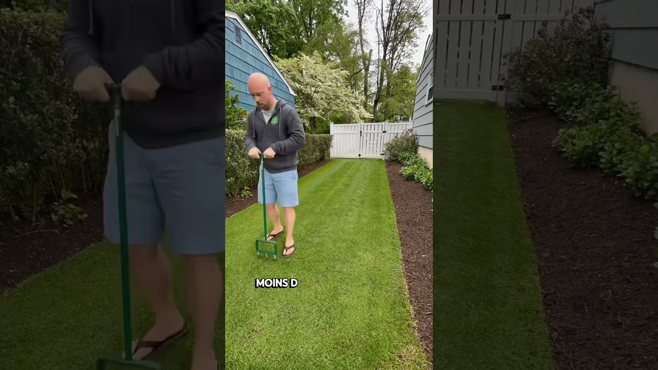 Comment a&eacute;r&eacute; une pelouse ? #jardin #astuce #jardinier