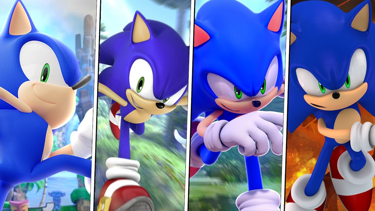 HD Sonic Textures and Models in Modern Games!