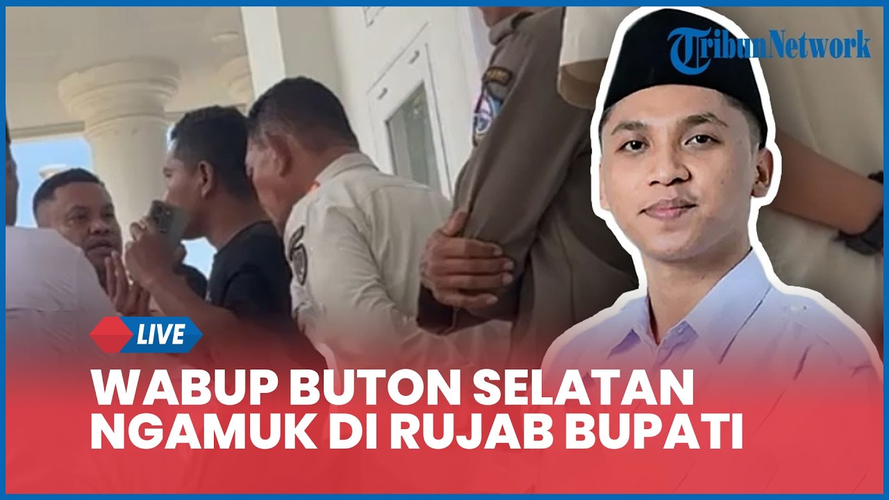 LIVE: Viral Wabup Buton Selatan Ngamuk di Rujab Bupati, Pintu Ditendang Gegara Mobil Dinas