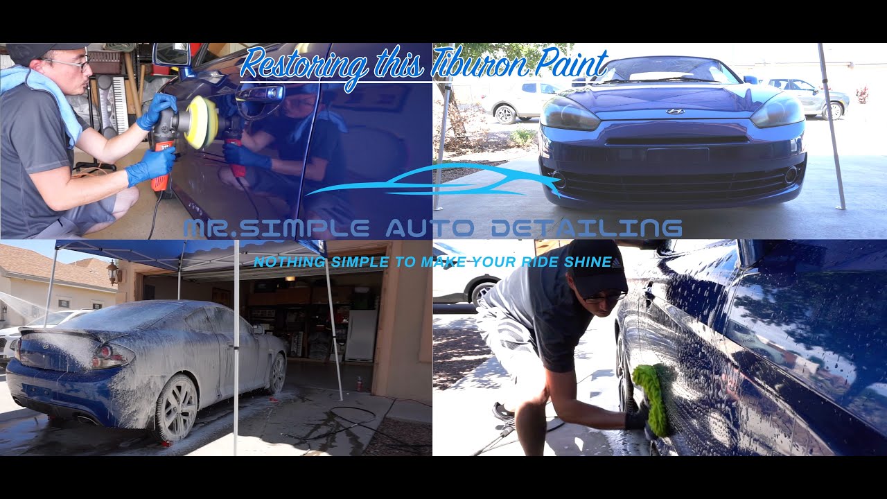 Restoring This 14 Year Old Car With Terrible Paint Job Detail Polish 