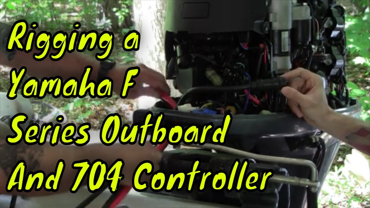 Как оснастить подвесной мотор Yamaha F70 и систему управления 704 — Оснастка — Montauk Restoratio...