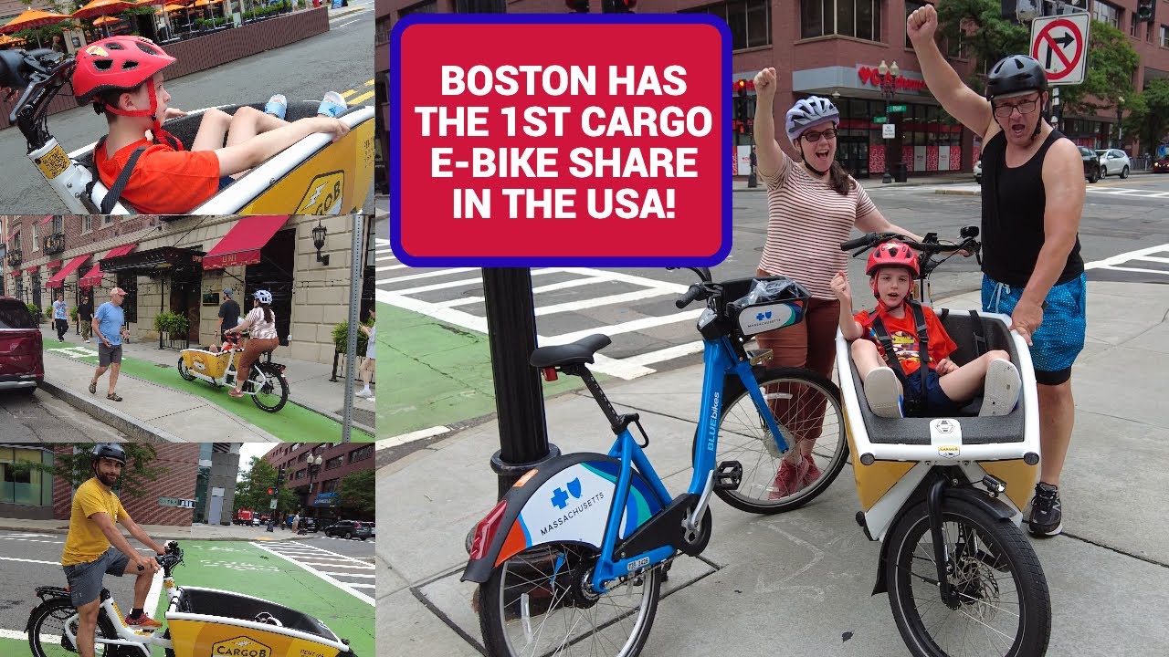 CargoB: Boston Has Cargo E-Bike Share and We Got to Try It!