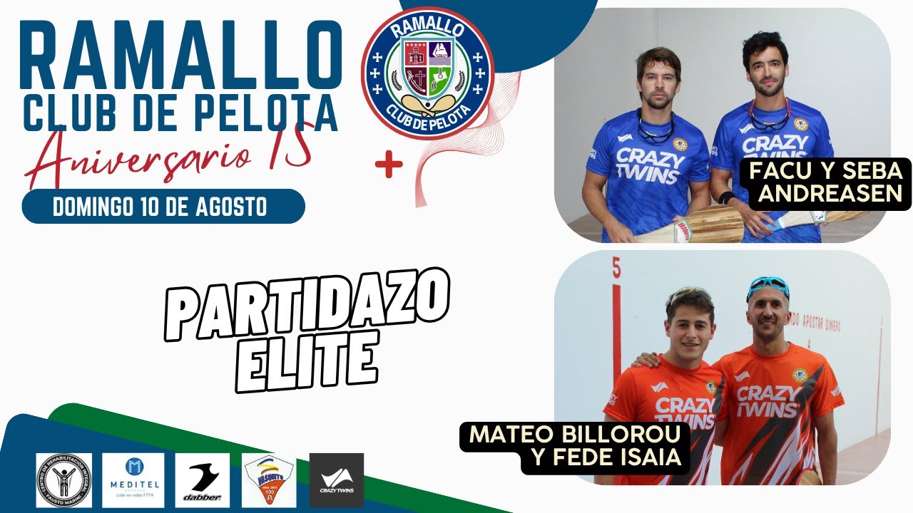 FINAL TRIANGULAR DOMINGO - ANIVERSARIO 15 - FEDE ISAIA - MATEO BILLOROU VS FACU Y SEBA ANDREASEN