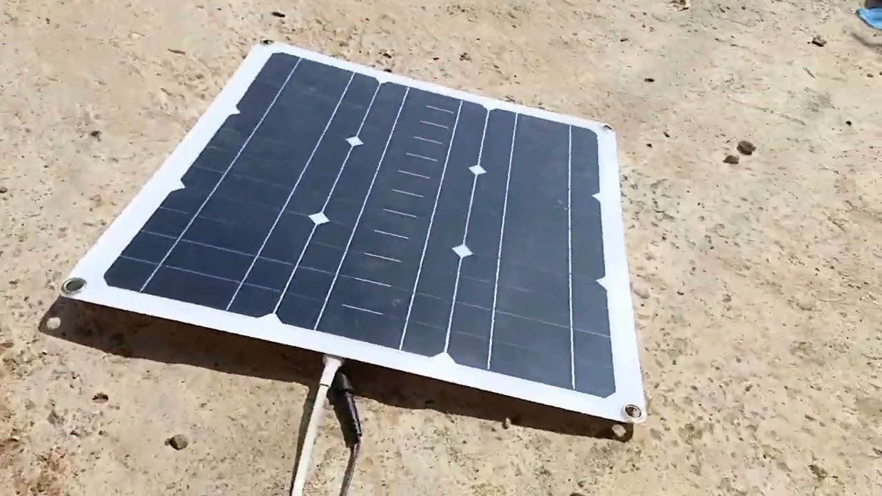 TES SOLAR PANEL PORTABEL 100W