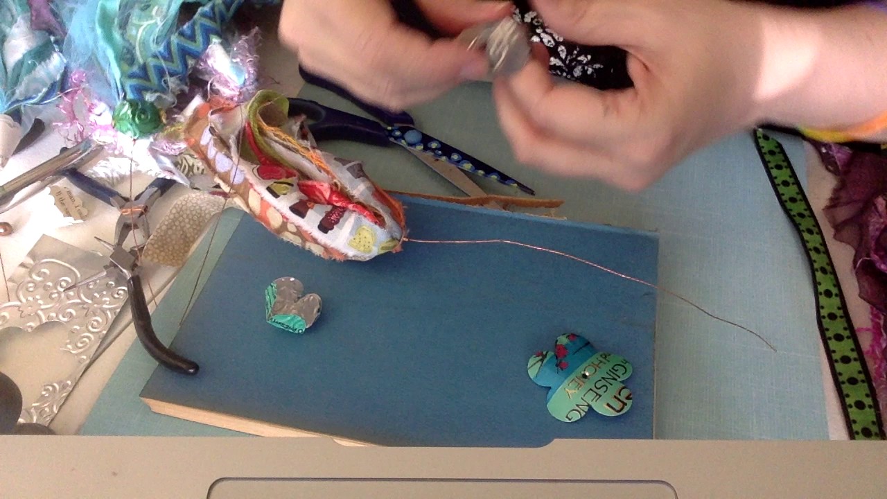 Make Bead Caps for Junk Journal/Smash Book Tassels (#8 In the series)