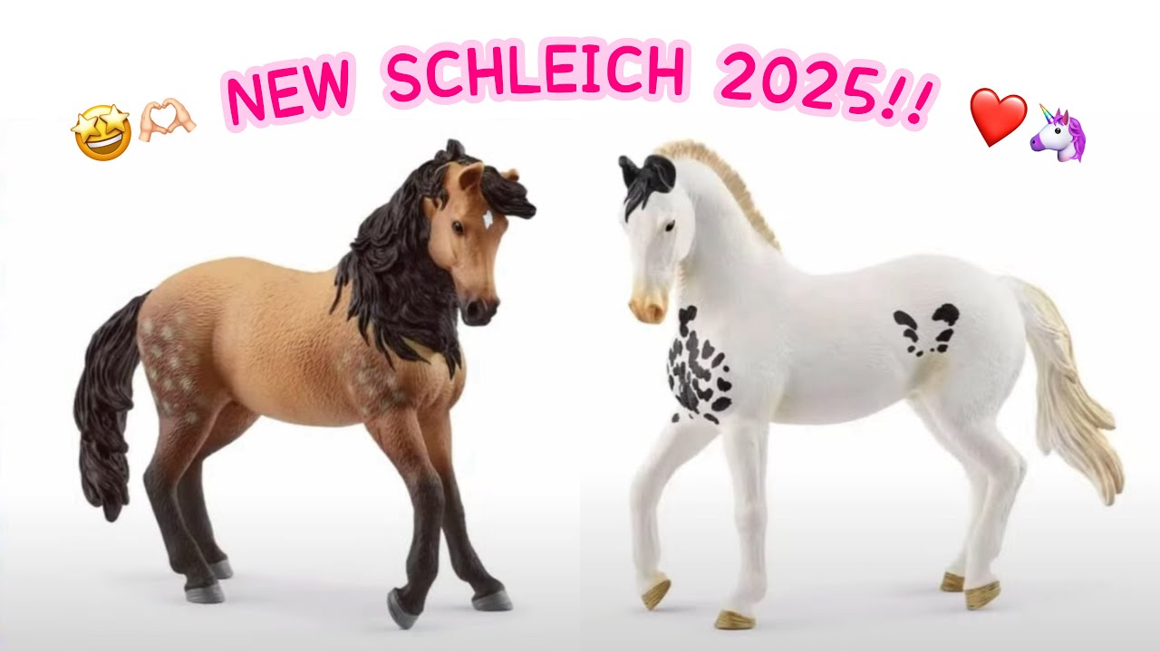 NEW SCHLEICH 2025!! | COMPLETE LIST WITH IMAGES | SCHLEICH PONIIES