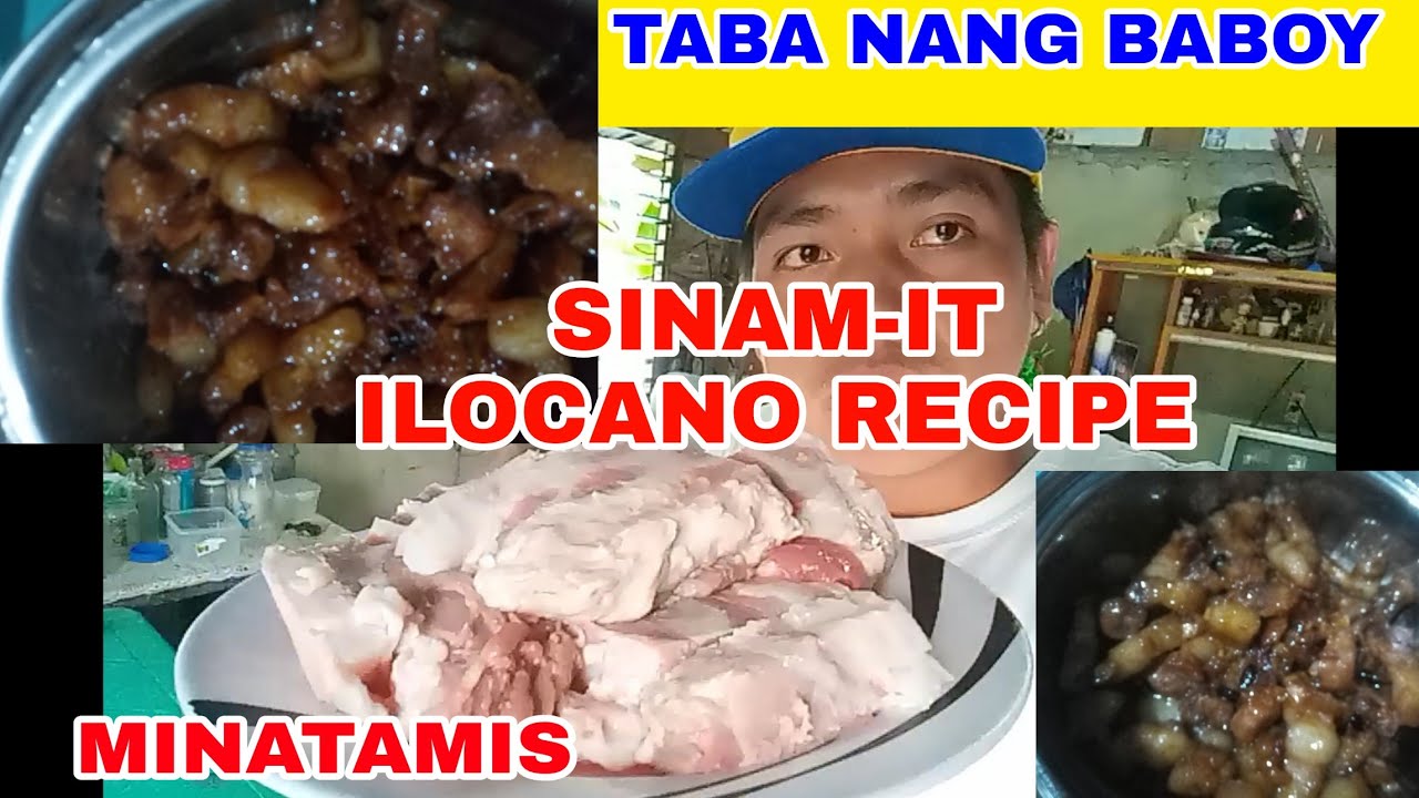 SINAM-IT NA TABA NANG BABOY | ILOCANO RECIPE |SAMSAM IT |MINATAMIS NA TABA NANG BABOY |Ralph Claude