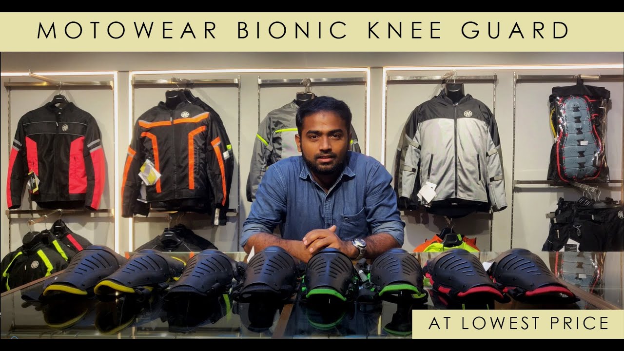 Detailed run-through of the Motowear Bionic Knee Guards #racinggears #ridinggears