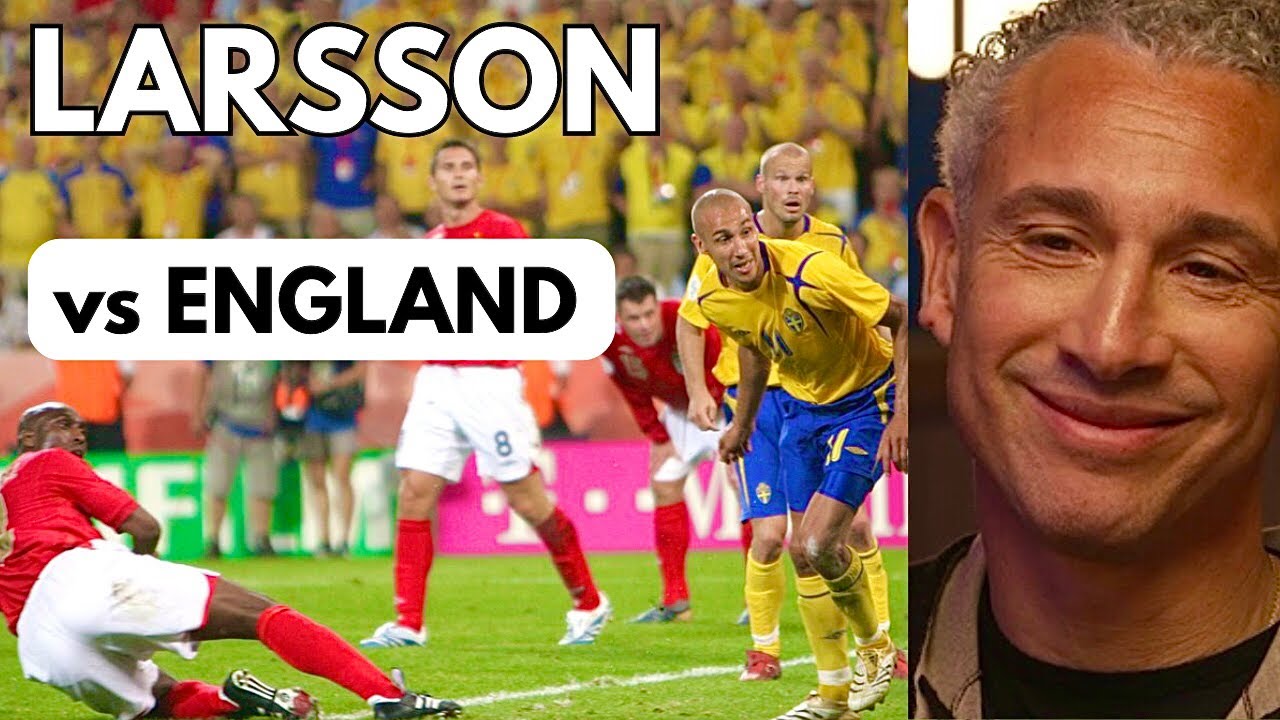 Henrik Larsson GOALS vs English teams