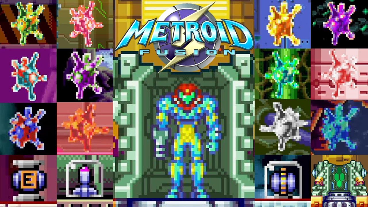 【メトロイドフュージョン】全19種パワーアップアイテム(アビリティー)集【メトロイドドレッド予習用動画】
