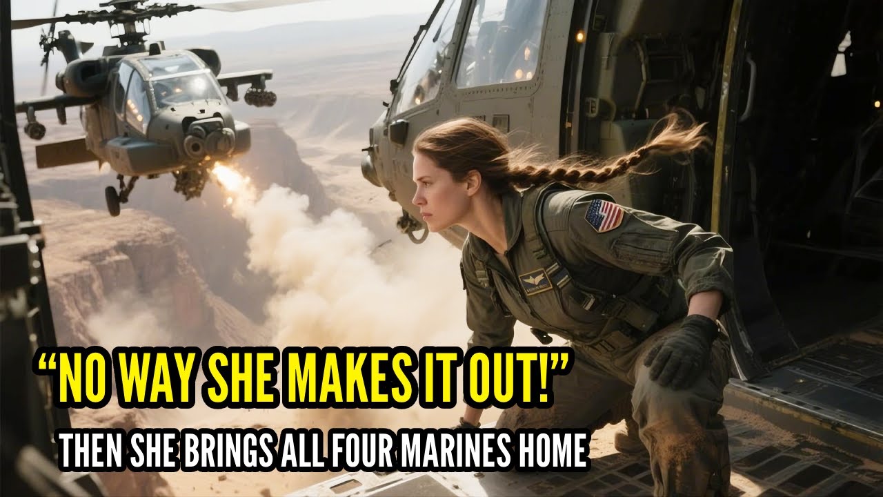 Command Ordered Her to Stand Down   Then Froze When She Brought All Four Marines Out Alive