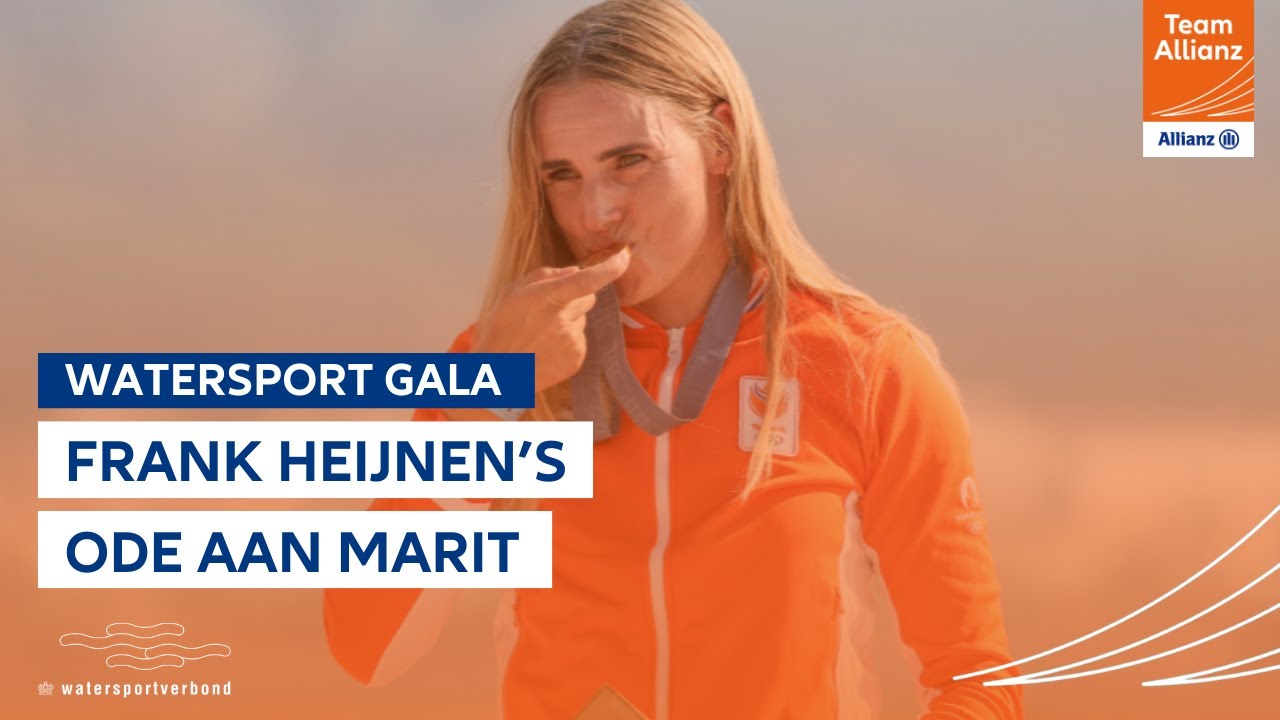 Frank Heinen's ode aan Marit Bouwmeester - Watersport Gala 2025
