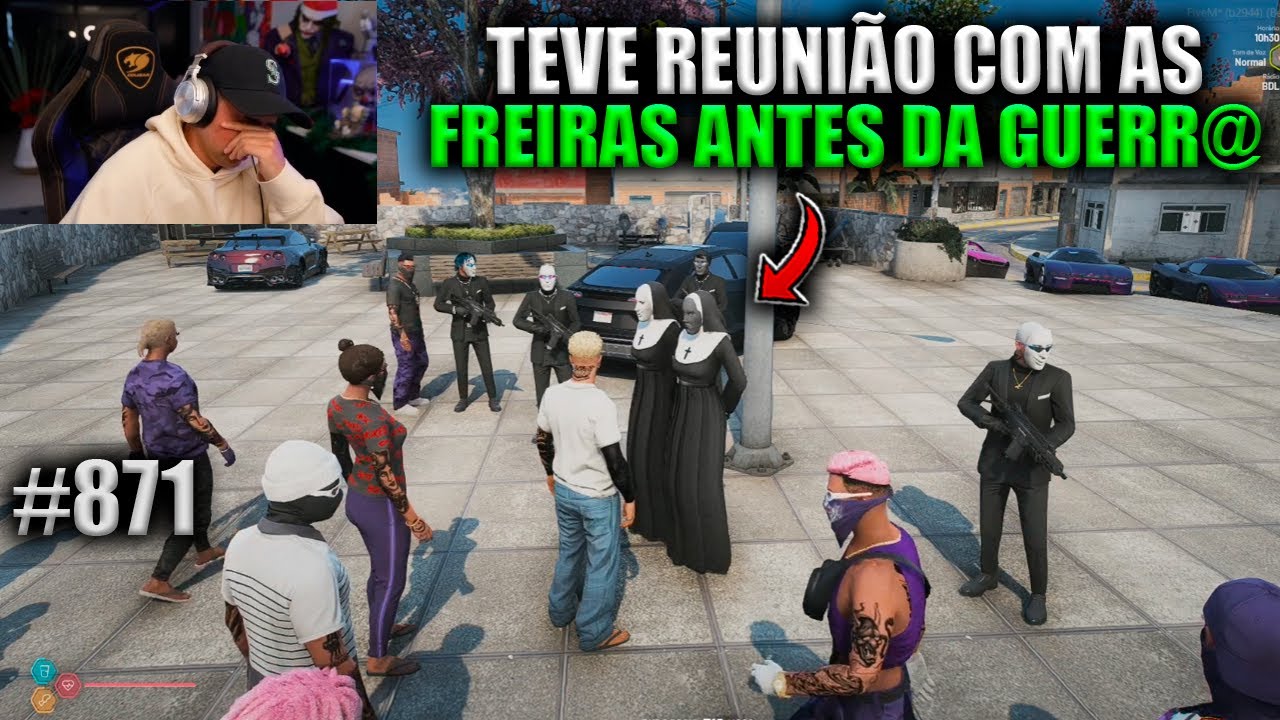 FIZERAM REUNIÃO COM AS FREIRAS ANTES DA GUERR@! EP 871