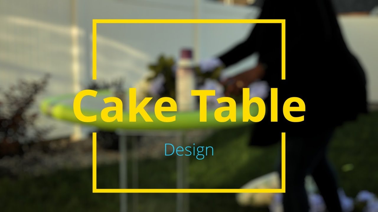 DIY Cake Table Design - Events By Epi