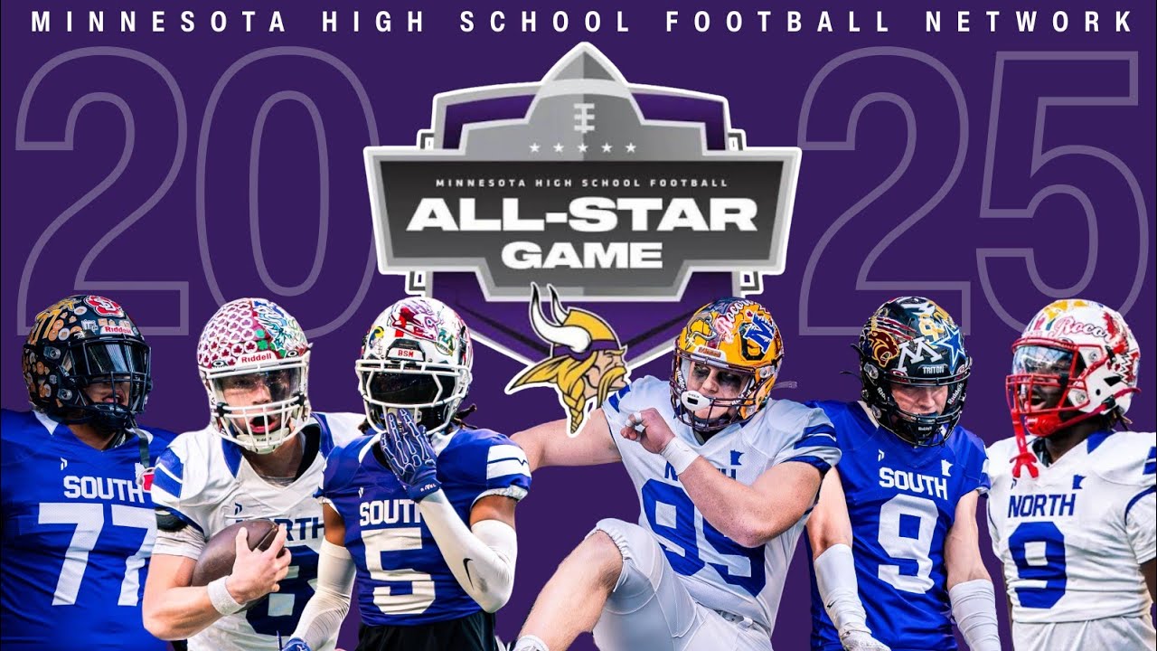 North vs. South (2025) - Minnesota High School Football All-Star Game - Full Game Highlights 