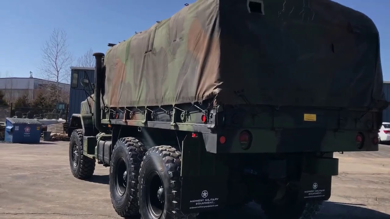 FOR SALE: BMY M923A2 5 Ton 6X6 Military Cargo Truck Rebuilt In 2010