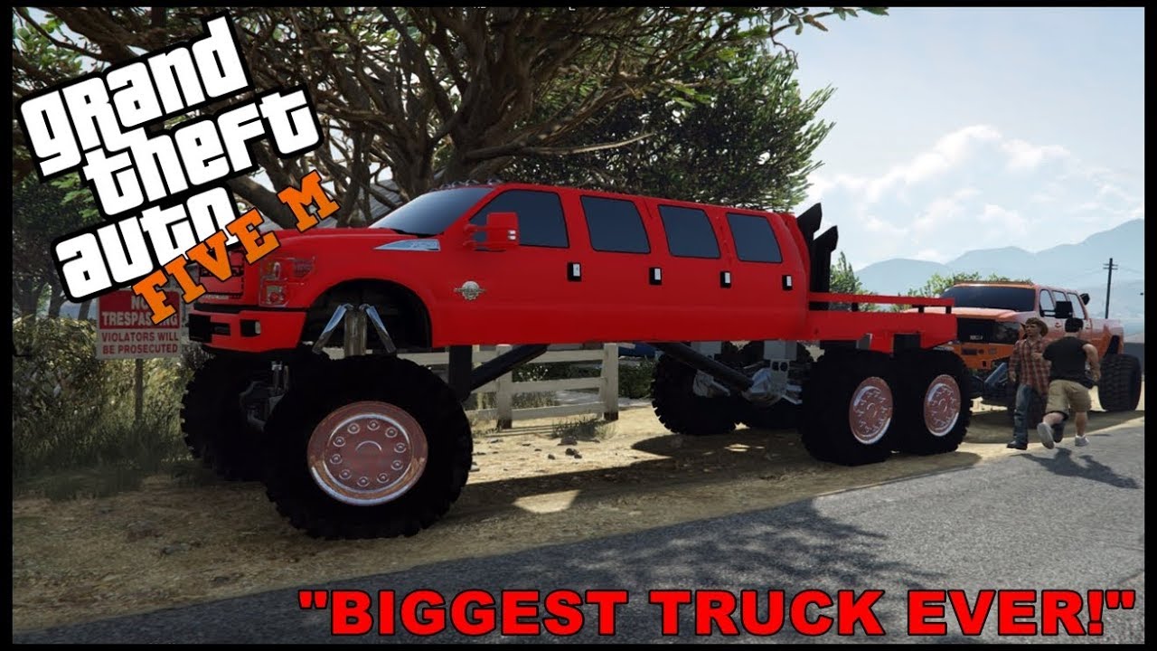 GTA 5 ROLEPLAY - 8 DOOR 6 WHEEL DRIVE DIESEL TRUCK - EP. 296 - CIV