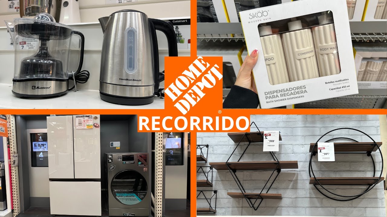 ORGANIZACIÓN, BAÑO, ELECTRODOMÉSTICOS Y MÁS HOME DEPOT