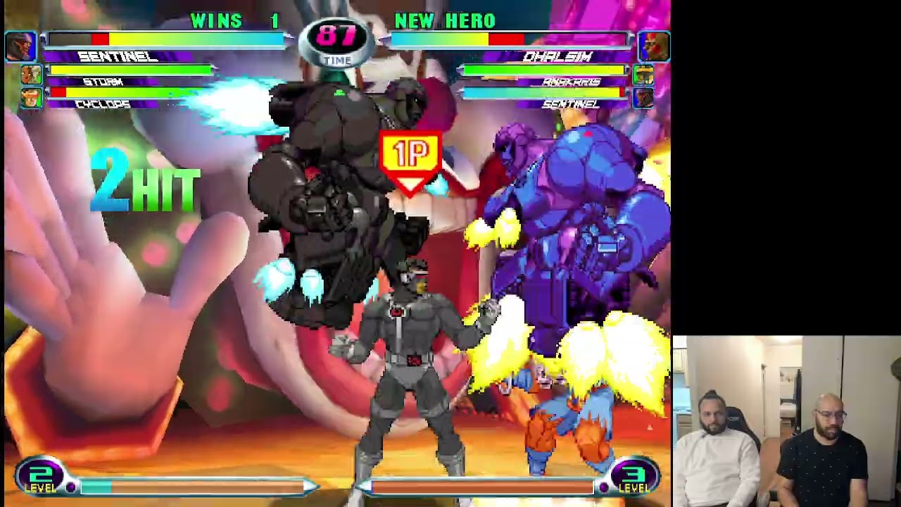 Mvc2 on Steam: Epyonx (Various Teams) vs. Maddro  (Dhalsim, Anakaris, Sent) FT10 Set 2 on 2026-02-11