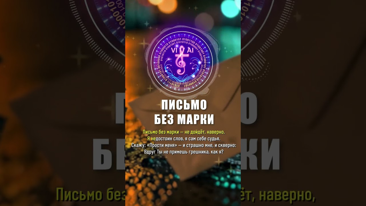 Письмо без марки #христианскаяпесня #шансон #христианскаямузыка #новаяпесня #песни #песня #song