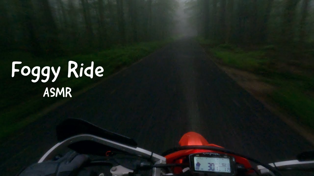 FOGGY DAY RIDE (ASMR)