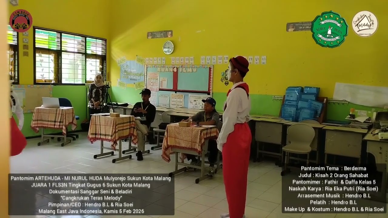 Juara 1 Pantomim MI NURUL HUDA Mulyorejo Sukun Kota Malang 5 Feb 2026 