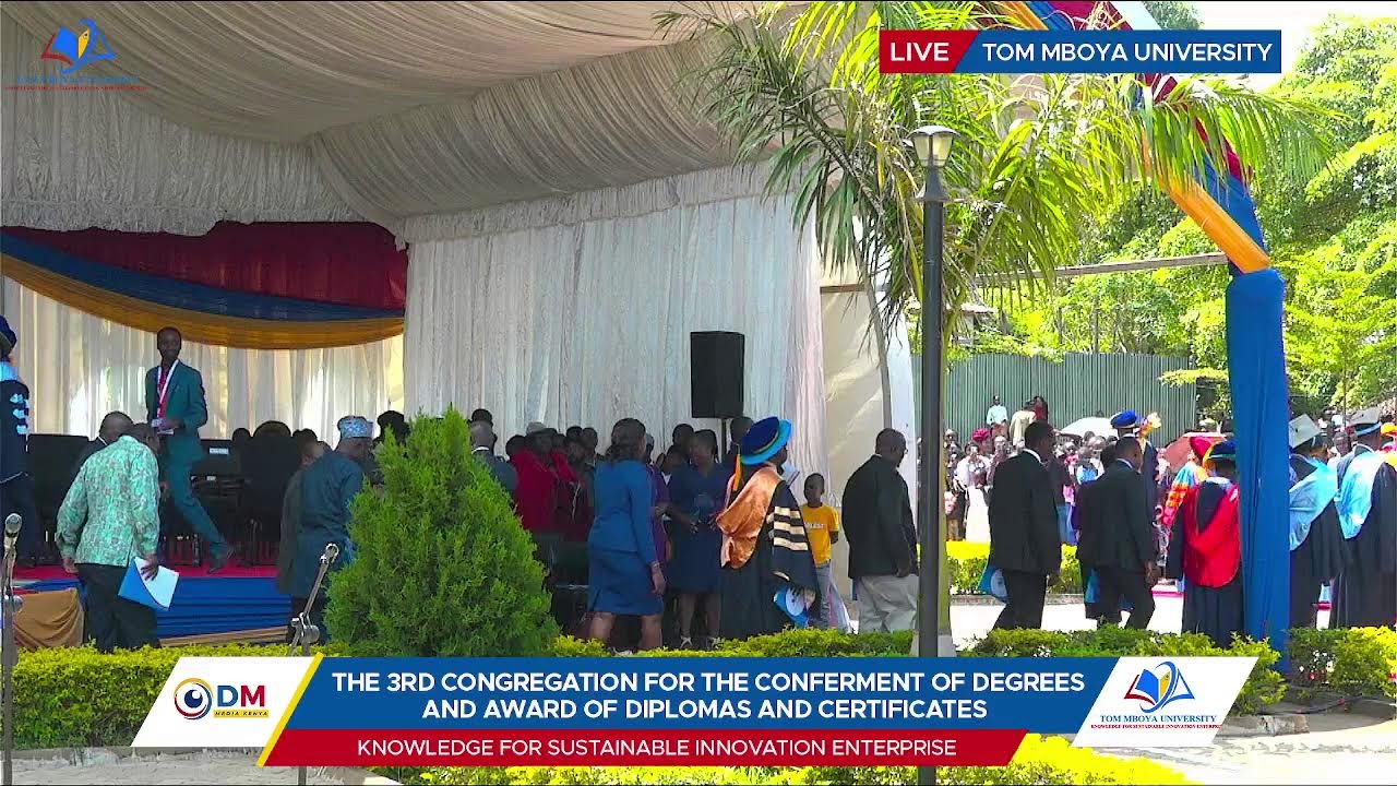 3RD GRADUATION CEREMONY-TOM MBOYA UNIVERSITY