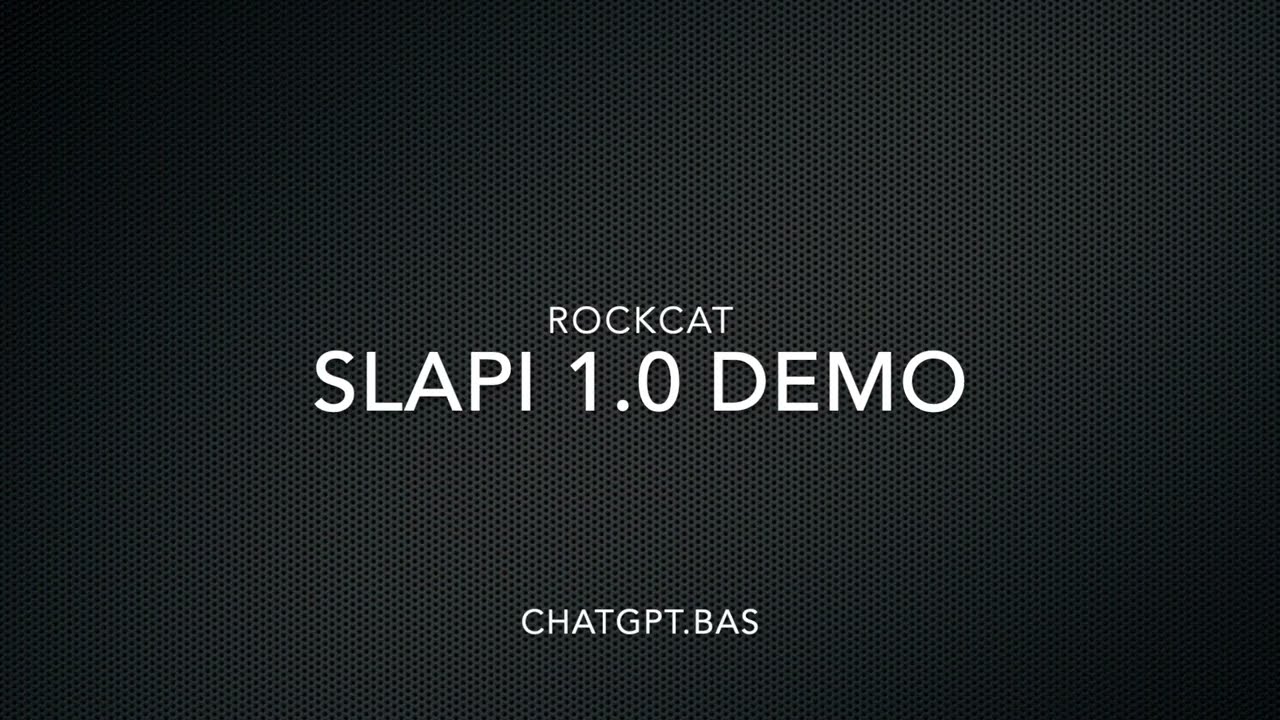 SLAPI v1.0 Demo