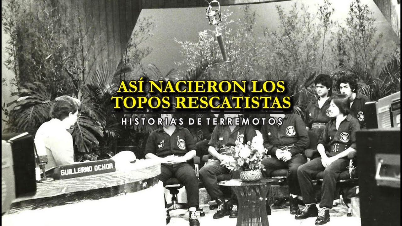 Así nacieron los topos rescatistas