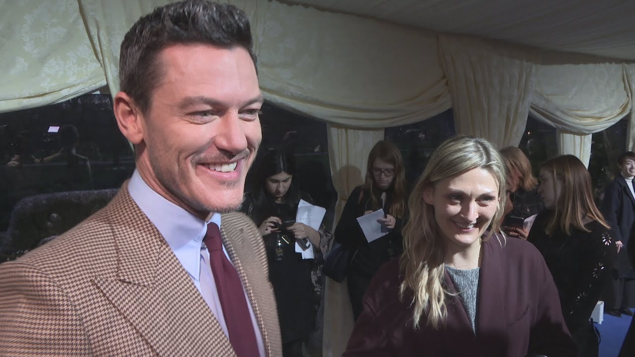Luke Evans' younger self would be laughing his head off!