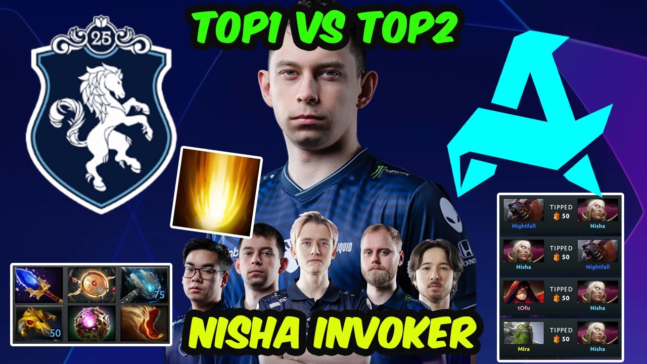 Nisha Invoker vs Aurora DreamLeague 28