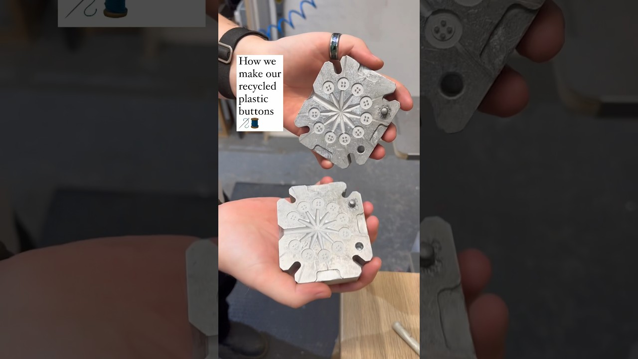 How Recycled Plastic Buttons Are Made