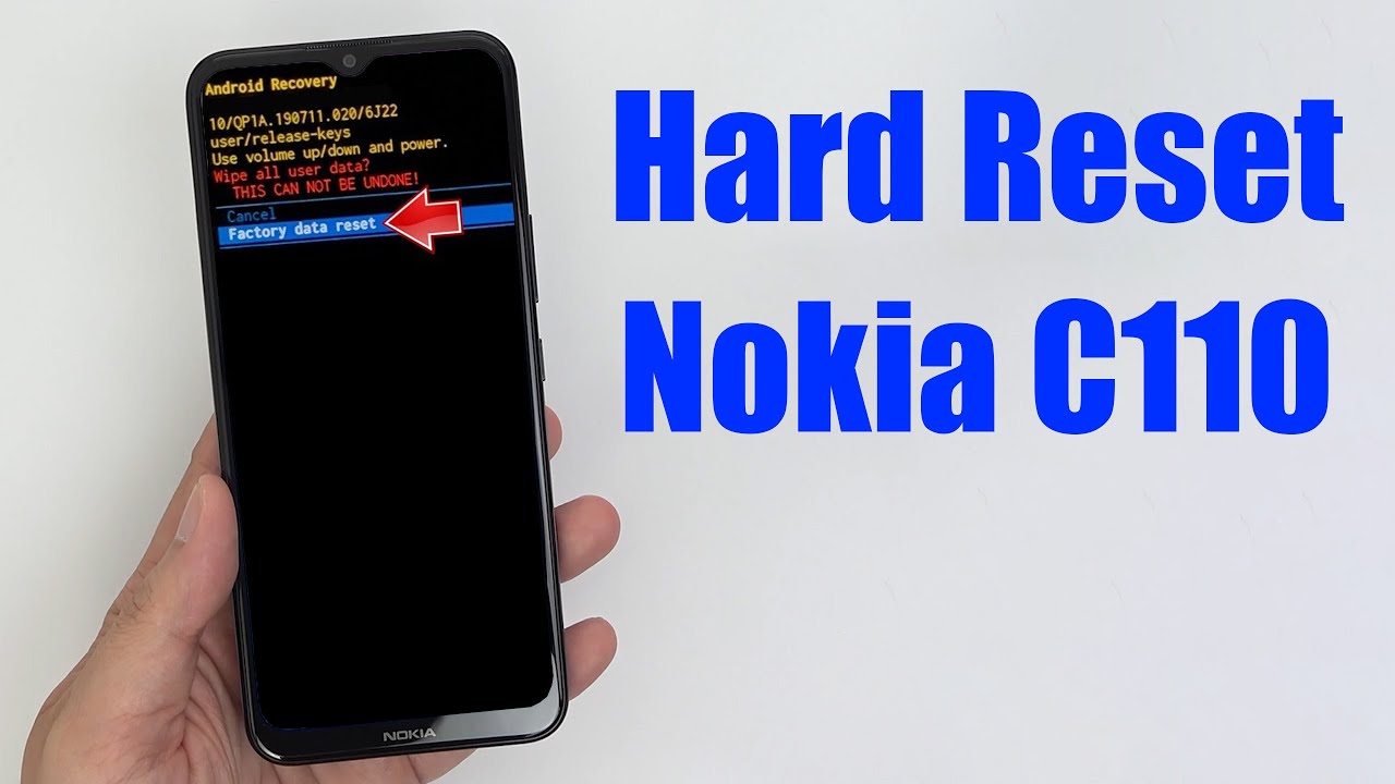 Аппаратный сброс настроек Nokia C110 | Сброс настроек до заводских, удаление графического ключа/б...
