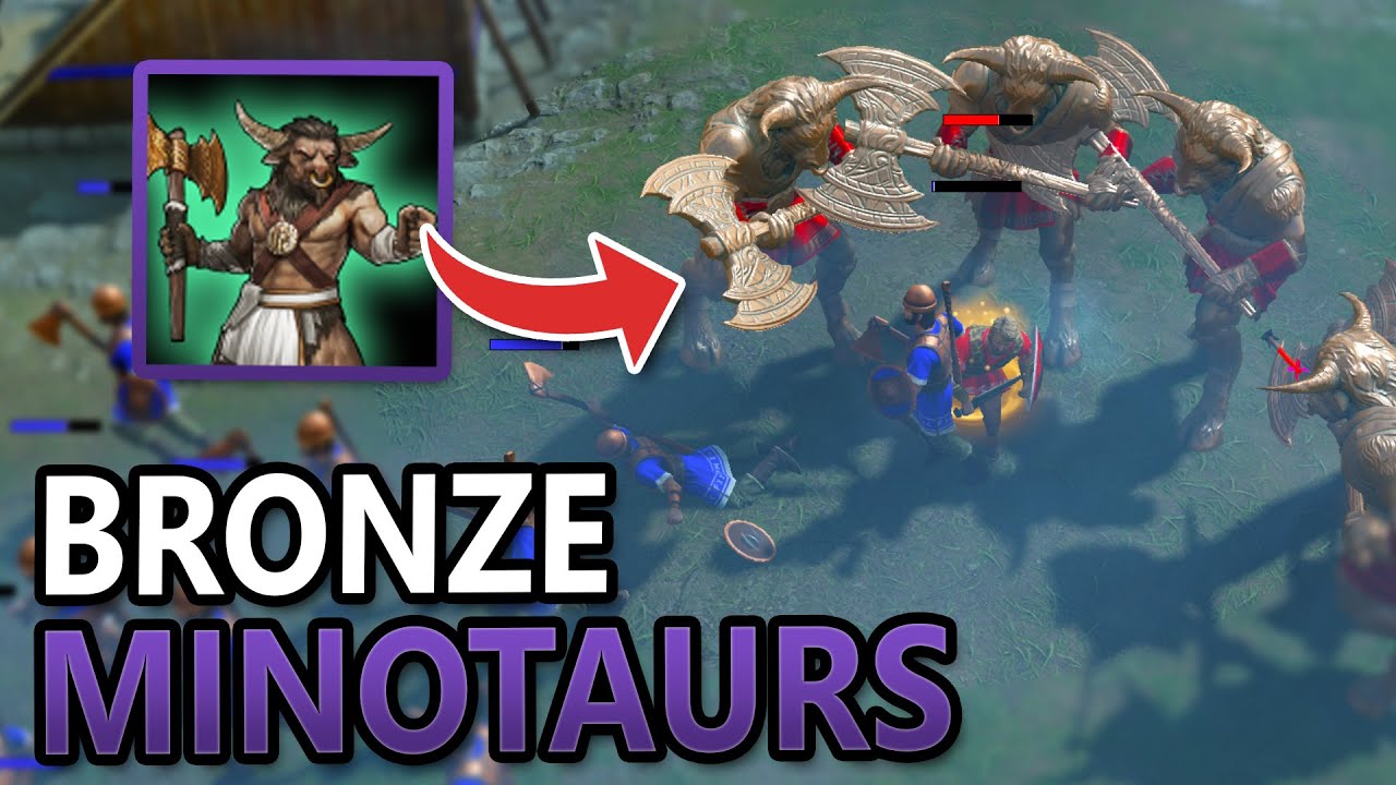 Boit's Minotaur Massacre! AoM Retold Ranked
