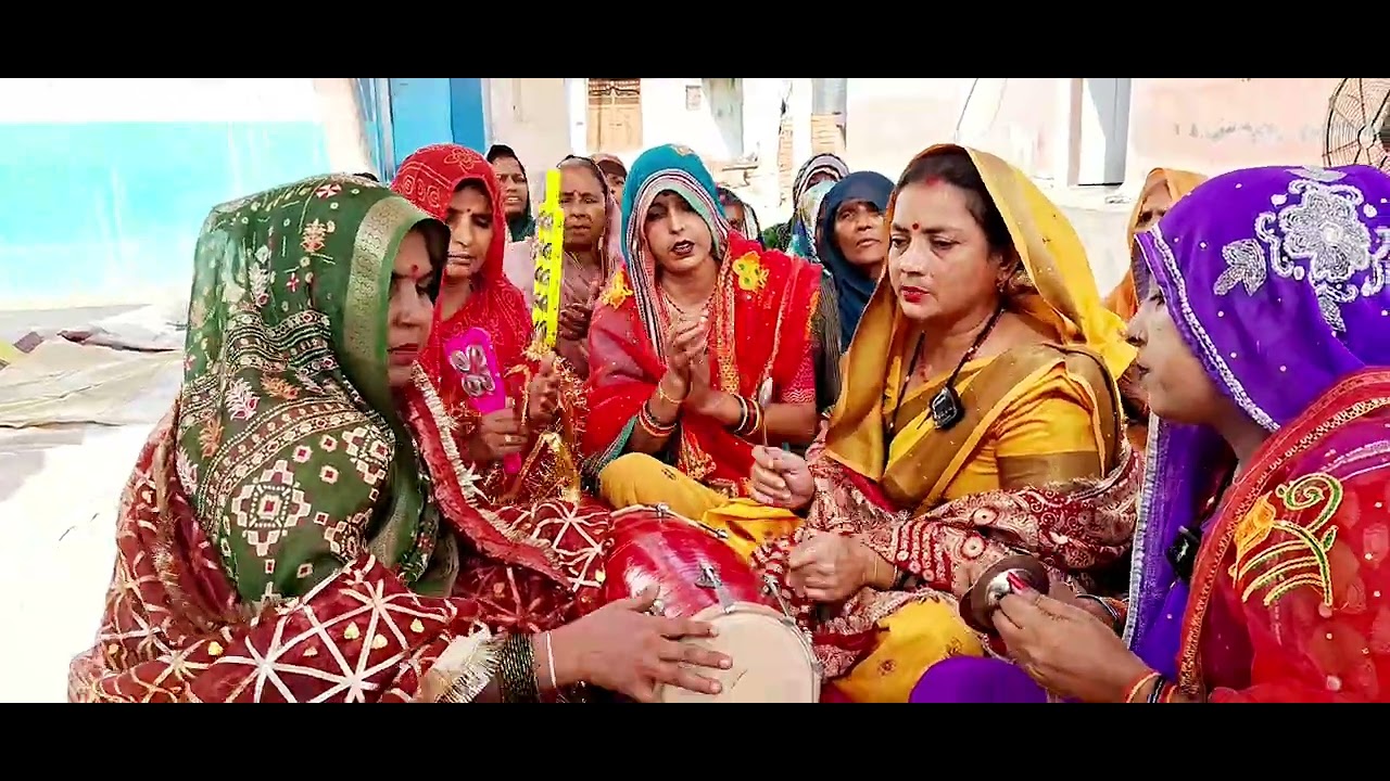 चार सखी मिल 🙏🙏तप करे हो माँ 🙏🙏🎉🎉