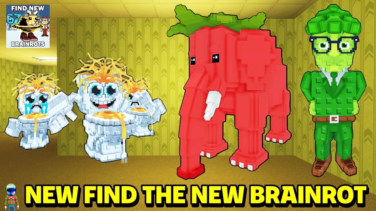 [ 36 ] Как получить 2 новых морфа в игре FIND THE NEW BRAINROT - Roblox